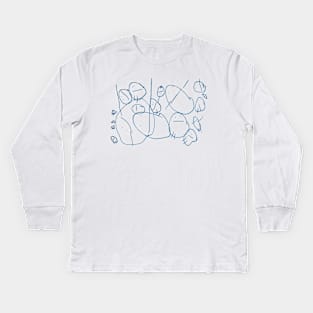 Noelle Faces Kids Long Sleeve T-Shirt